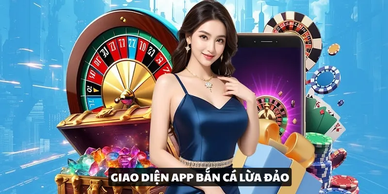Giao diện app bắn cá lừa đảo 